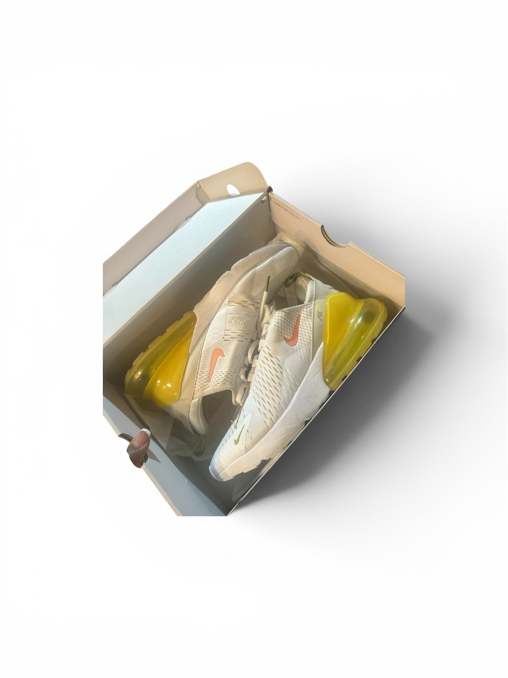 Air max 270 yellow/white